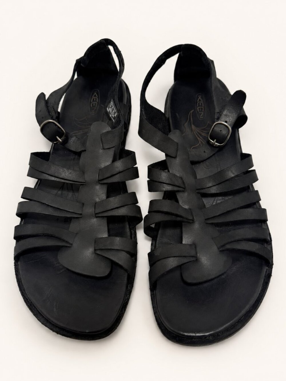 KEEN Alman Gladiator Leather Sandals Women's 11